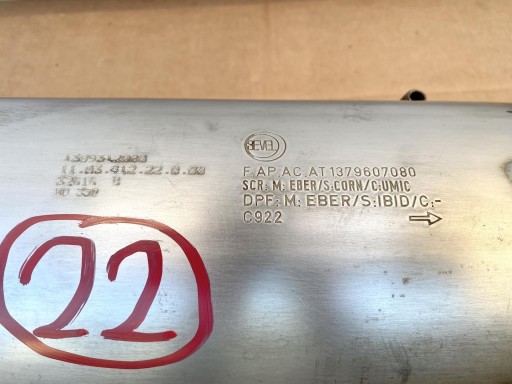 BOXER JUMPER 2.0 B-HDI 16- filter CZASTEK STALYCH DPF