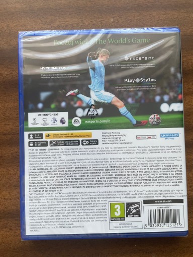 EA FC 24 SONY PS5 PL +STEELBOOK POLSKI KOMENTARZ DUBBING POLSKA POLNISCH  FIFA 24