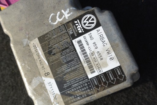 SENSOR module PODUSZE POWIETRZNYCH airbag VW AUDI SEAT SKODA