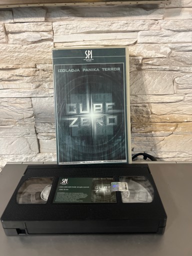 KASETA VHS AG- Cube Zero Mega Unikat