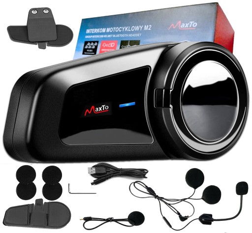 Домофон Maxto M2 конференция до 6 шлемов