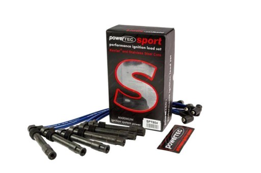 PT-IL-069-B - Кабели зажигания powertec audi a6 a8 skoda superb 2.4-2.8l v6 94-04 синий