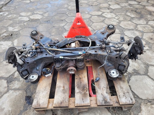 axle beam rear part rear. sususpension differential suspension beam JAGUAR XJ IV X351 3.0D