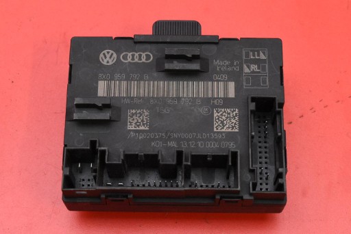 control unit module door right front 8X0959792B SKODA SUPERB 2 II KOMBI 08-13