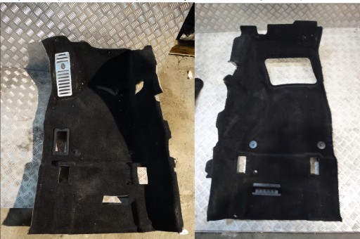carpet mats KPL. front MASERATI LEVANTE 1