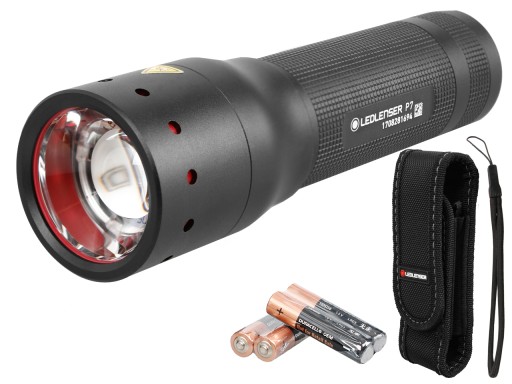 Светодиодный фонарик LENSER P7 450lm Focus IPX4 + чехол