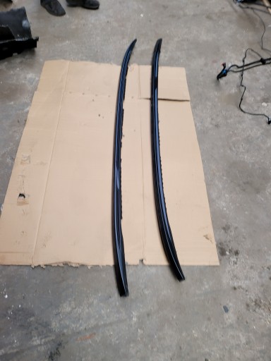 Черные рельсы на крыше BMW F11 7210093 7210094 компл.