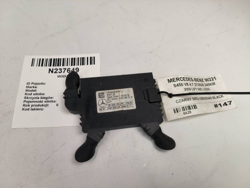 module sensor RUCHU A2218207510 Mercedes-BENZ S-KLASA W221