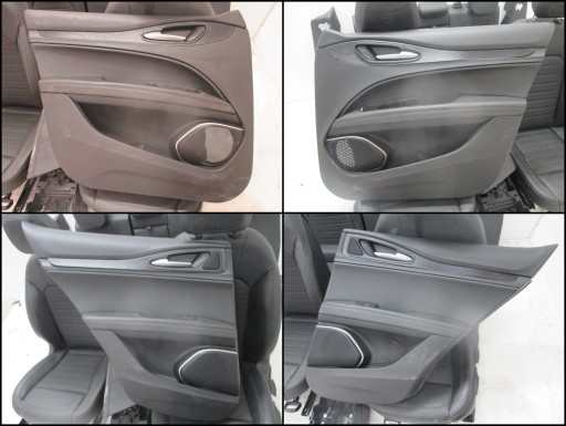 upholstery leather seats ALFA ROMEO STELVIO