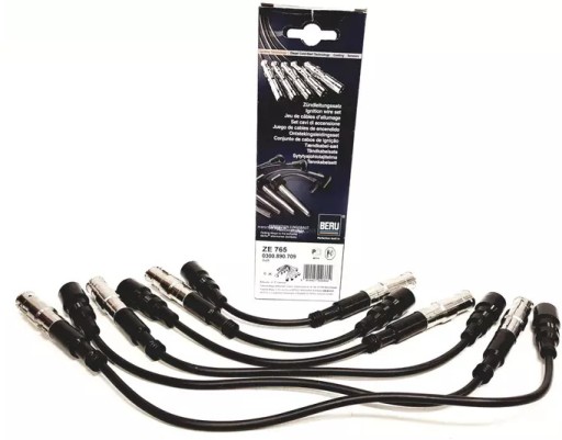 ZE765 - Beru кабелі запалювання audi a6 c5 2.4 a8 d2 2.8