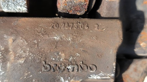 caliper brake rear part right 207873042 VOLKSWAGEN TOUAREG and