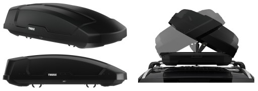 Коробка на дах Thule Force XT m матовий чорний 400 L
