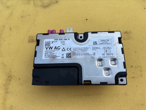 Модуль sos для audi vw skoda seat online controller 14a035284a оригинал