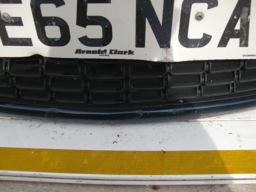 OPEL ZAFIRA C TOURER 2015 Pare choc Avant Avant Vert Z30V Complet