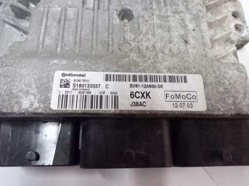 computer control unit BV6112A650SK FOCUS C-MAX 1.6D