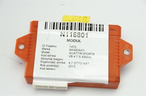МОДУЛЬ 463009118 DELPHI MASERATI QUATTROPORTE S
