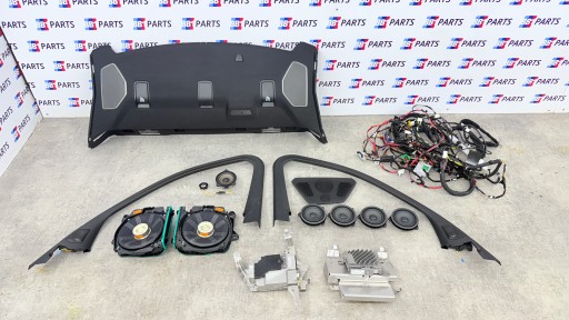 BMW G20 sedan NAGLOSNIENIE HARMAN KARDON wiring amplifier 5A207E7