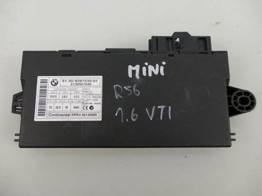 9287535 - MINI COOPER R56 1.6 VTi модуль комфорта контроллер