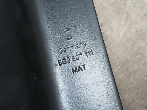 bumper support front VW GOLF VII 7 5G LIFT 17- 5G0807111