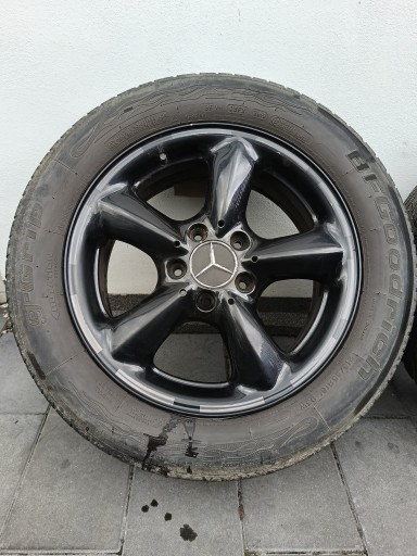 Mercedes disc discs aluminium R16 5x112 tyres R16 215/55