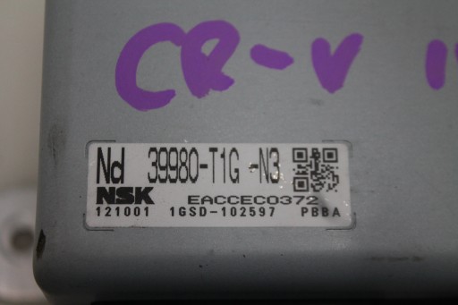 modulo Centralina SERVOSTERZO 39980-T1G-N3 HONDA CR-V 4 IV 12-18