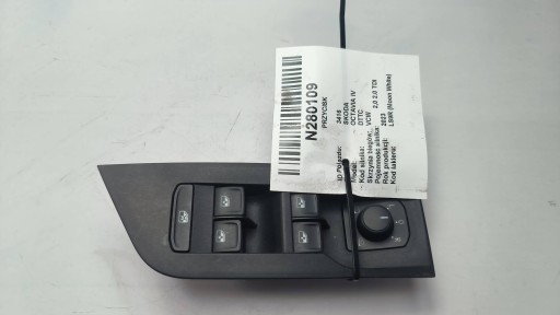 control panel of the window 5Q0959857D SKODA OCTAVIA IV