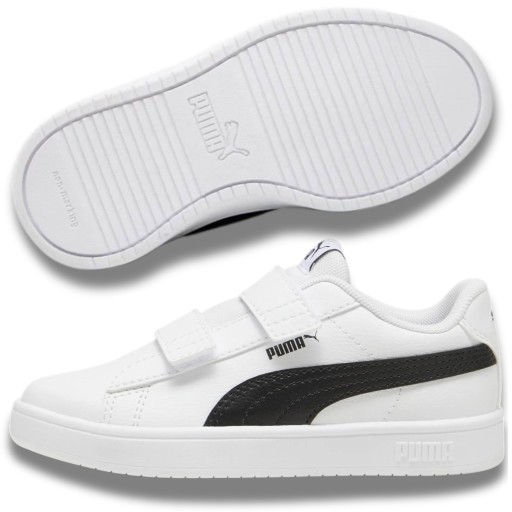 Buty Dziecięce Sportowe Chłopięce Dziewczęce Puma Lekkie Na Rzepy 30