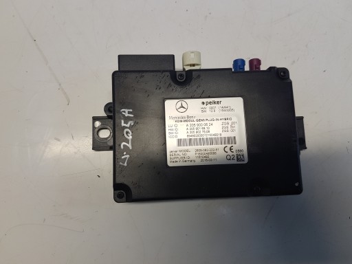MERCEDES W205 module control unit telefonu telematic A2059000624