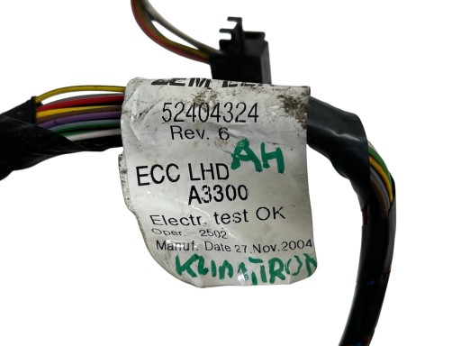 OPEL ASTRA H III bundle of the air conditioning MIESZALNIKA air 52404324