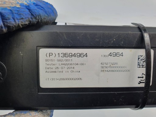 module 13594964 CADILLAC CTS