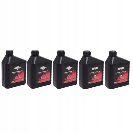 BRIGGS STRATTON 4T SAE30 Масло для газонокосарки 5 х 1,4 л