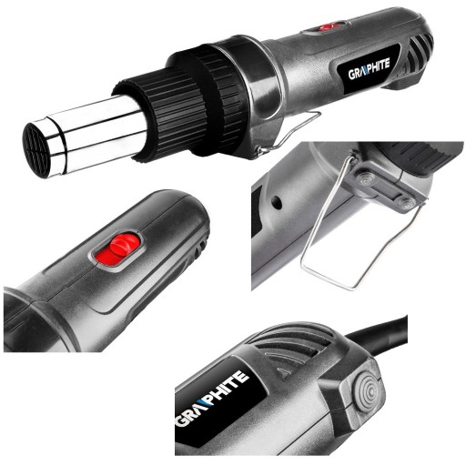 Теплова гармата GRAPHITE 2000W 2-температурний діапазон