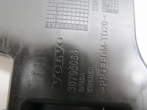 Support montage pare-chocs Arrière Gauche Arrière VOLVO S60 II 30795054