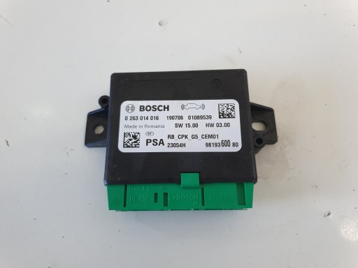 OPEL GRANDLAND X module CZUJNIKOW PDC 9819360080