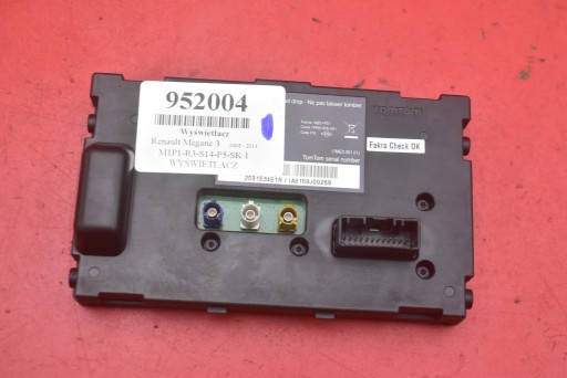 Schermo navigazione 259153451R RENAULT MEGANE 3 III 08-14