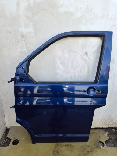 door front left VW T5 T5 LIFT front kierowca/ driver´s granatowe