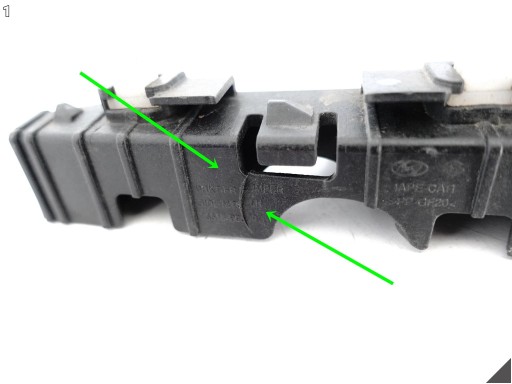 HYUNDAI I10 II (2 GENERACJA) 13-19 Aile Support Support plaque Console Gauche