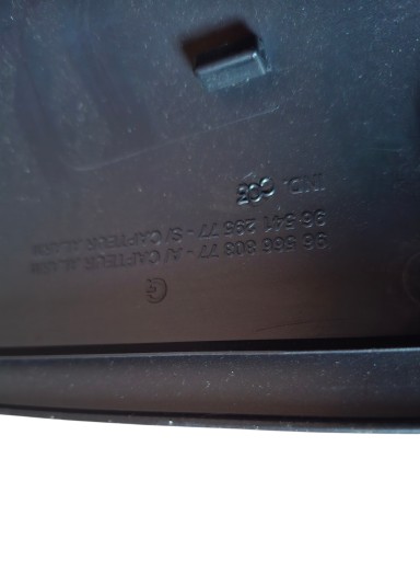 Blende Abdeckung SLUPKA links vorne PEUGEOT 207 9656680377 9654129577