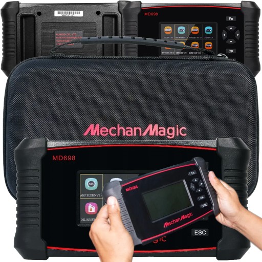 ДІАГНОСТИЧНИЙ СКАНЕР ТЕСТЕР Mechan Magic MD698 PL