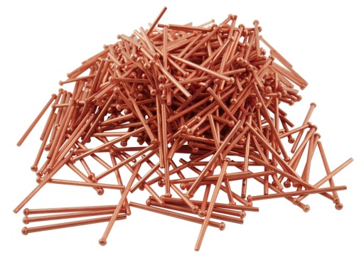 Мідні заклепки 500sz 2x50 мідні цвяхи