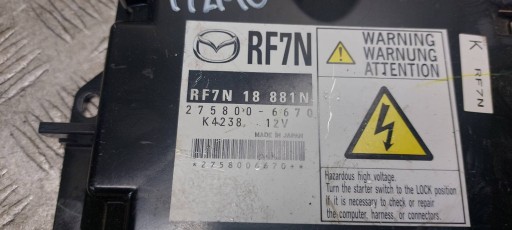 Montaggio STARTOWY MAZDA 5 e CR 2.0 CITD 275800-6670