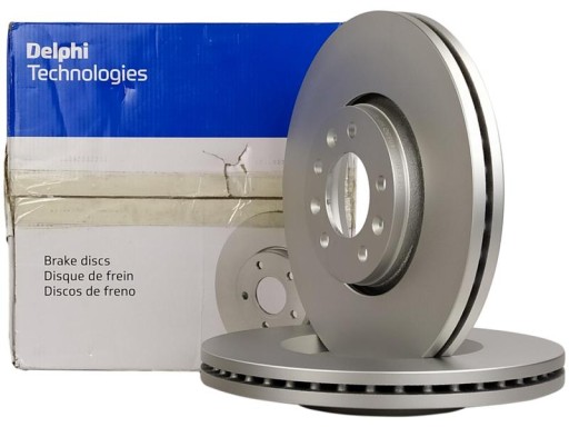 DELPHI ПЕРЕДНІ ГАЛЬМІВНІ ДИСКИ BG4083