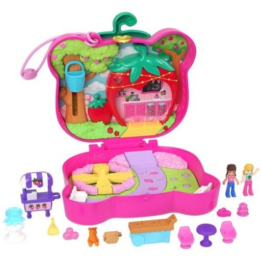 Polly Pocket sada Jahodový medvedík HRD35