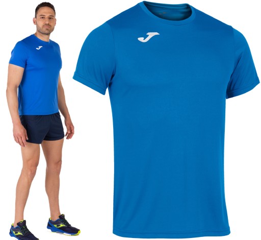 Тренувальна сорочка з коротким рукавом Joma XL синіх відтінків