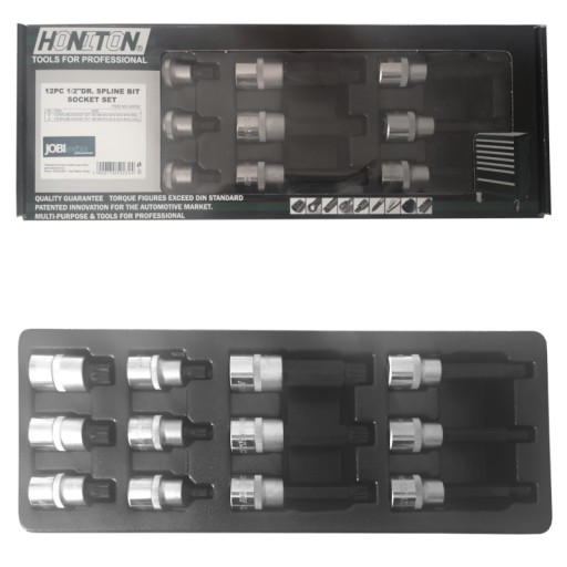 НАБІР З 12 НАСАДОК 1/2