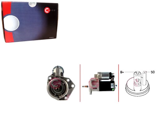 CASCST10112AS(iMOTO) - 12v 1.1kw каско стартер + водійський комплект №37