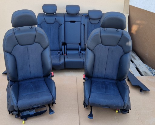 Siège AUDI Q5 LIFT 80A Cuir, en cuir ALCANTARA ELEKTRYKA GRZANE Comme Neuf