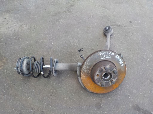 3,0 2008r - Поворотный кулак mcpherson левый bmw e60 3.0 d лифт 2008 г.