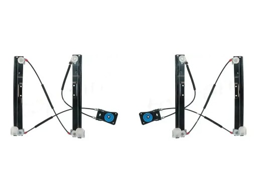 304 706 - 2x стеклоподъемника TOPRAN FRONT L+R для FORD MONDEO IV, MONDEO MK4