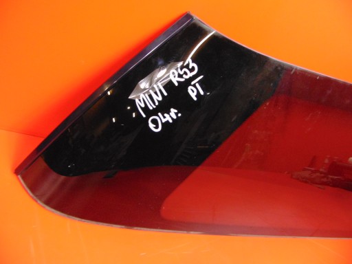 MINI COOPER S R53 R50 window bodywork right rear part rear